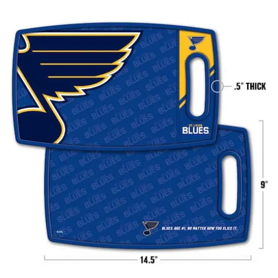 NHL Logo Series Cutting Board StLouis Blues {4}