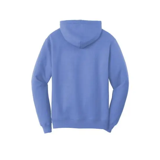 Port & Company&reg; Brights Core Fleece Pullover Hooded Sweatshirt Carolina Blue {5}
