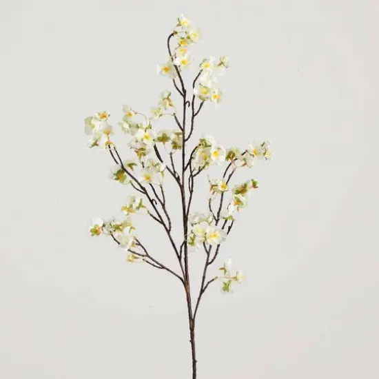 41" White Cherry Blossom Flower Stems, 3ct. {11}