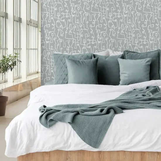 Surface Style Gestures Peel & Stick Wallpaper Chalk {10}