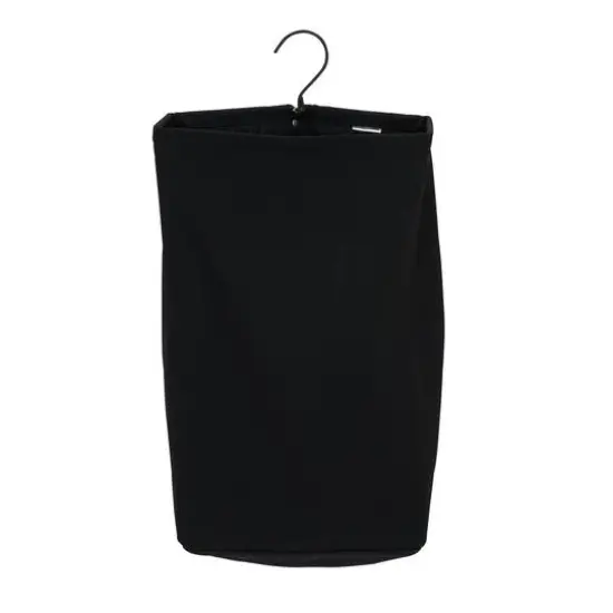 Household Essentials 27" Door Hanging Laundry Bag Black {9}