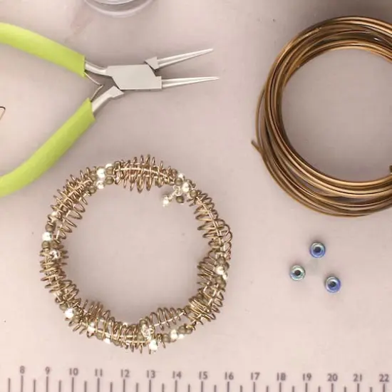 The Beadsmith&reg; Wire Elements&trade; 21 Gauge Tarnish Resistant Square Soft Temper Wire, 7yd. Vintage Bronze {8}