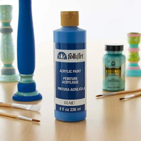 FolkArt&reg; Acrylic Paint, 8oz. Blue {3}