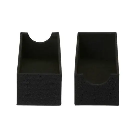 Household Essentials Narrow Drawer Organizers, 2ct. Black {7}