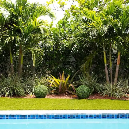 14" UV-Resistant Boxwood Ball Topiaries with Integrated Ground Stakes, 2ct. {4}