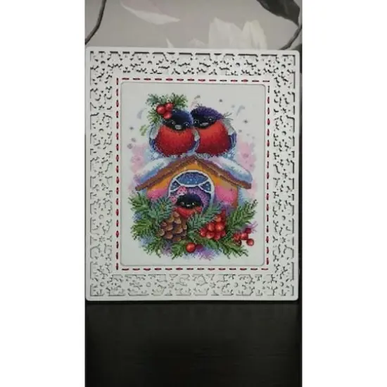 Mp Studia Winter House Cross Stitch Kit {5}