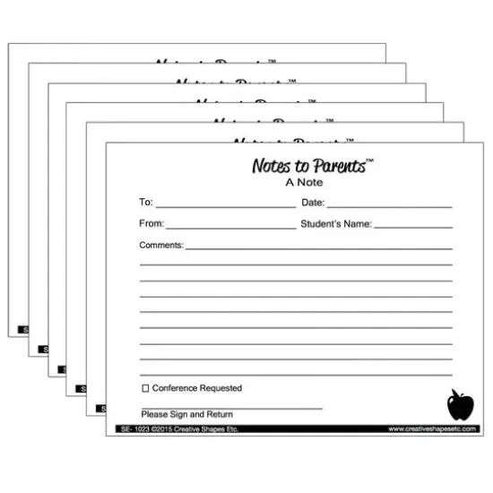 Notes to Parents&trade;, Blank Notes, 6 Packs of 50 {1}