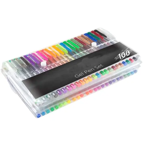 Toy Time Assorted Color Gel Pen Set, 100ct. {1}