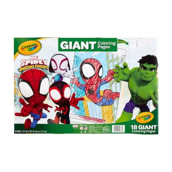 Crayola&reg; Spidey & His Amazing Friends Giant Coloring Pages {5}