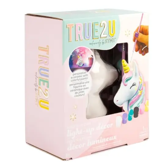 STMT&trade; True2U&trade; Paint Your Own Light-Up Unicorn D&eacute;cor {5}
