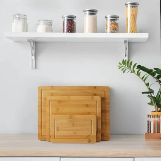 JoyJolt&reg; 3-Piece Bamboo Cutting Board Set {7}