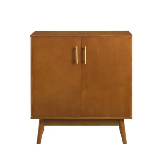 Walker Edison Acorn Mid-Century Modern Accent Cabinet {3}