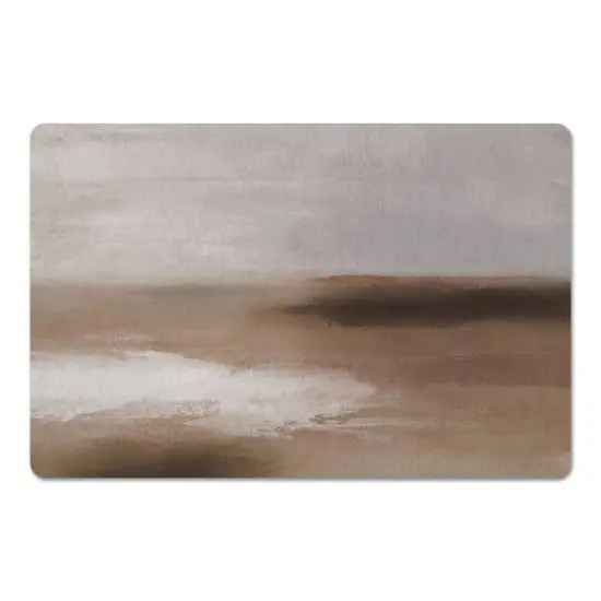 18" x 27" Soft, Smooth & Warm Abstract Floor Mat {1}