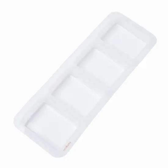 makesy Silicone Rectangle 4-Cavity Mold {1}
