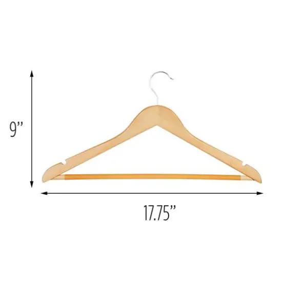 Maple Suit Hangers, 10ct. {4}