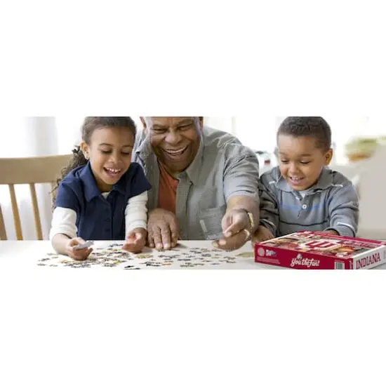 College Team Retro Series 500 Piece Puzzle Indiana Hoosiers {4}