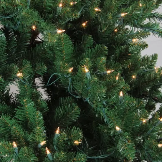 7.5ft. Pre-Lit Eden Spruce Artificial Christmas Tree, Clear Lights {3}