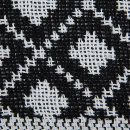 DII&reg; Diamond Lattice Throw Black {5}