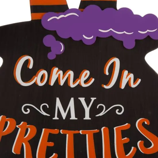 32" Glitzhome&reg; Halloween Witch Yard Stake {6}