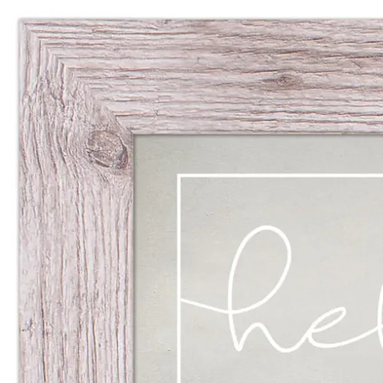 Hello Spring Chick 2 16" x 16" Western White Framed Print {4}