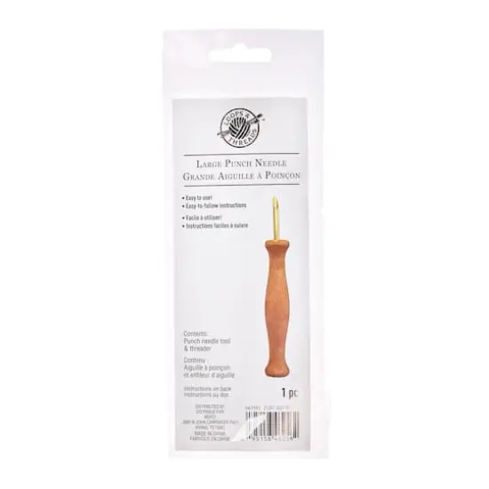 6" Wood Punch Needle by Loops & Threads&reg; {5}
