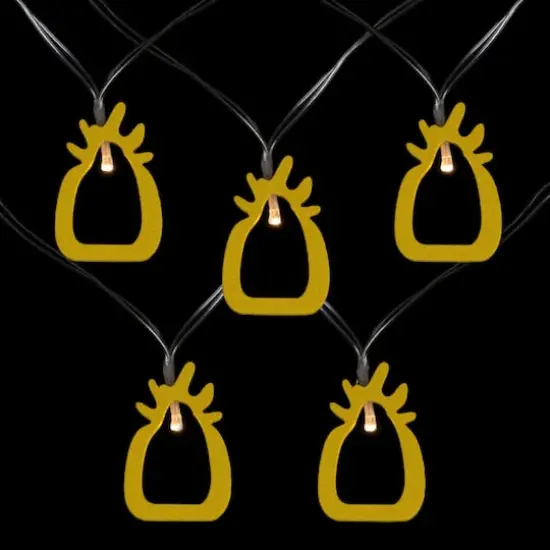 10ct. LED Pineapple Fairy Lights Set {4}