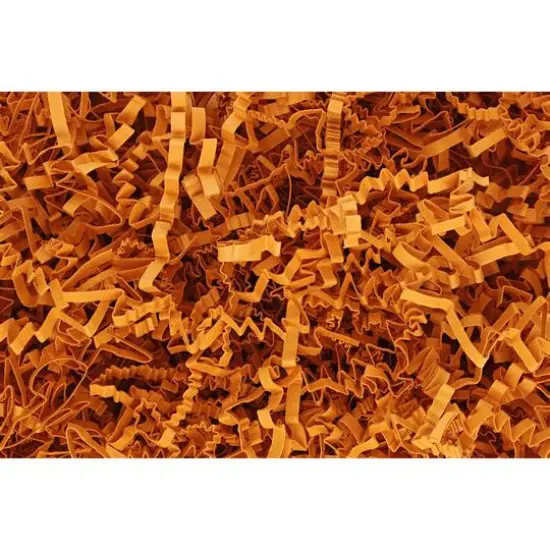 Essentials by Leisure Arts Crinkle Shred Box, 10lb. Pumpkin {1}