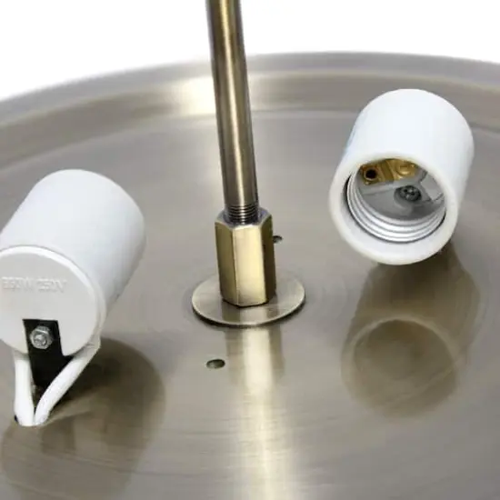 Lalia Home 13" Antique Brass Glam 2-Light Dome Flush Mount, 2ct. {5}