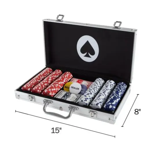 Toy Time Maverick Poker Chip Set {3}