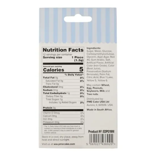 PME Cake Sweet Street&reg; Unicorn & Rainbow Icing Decorations {5}