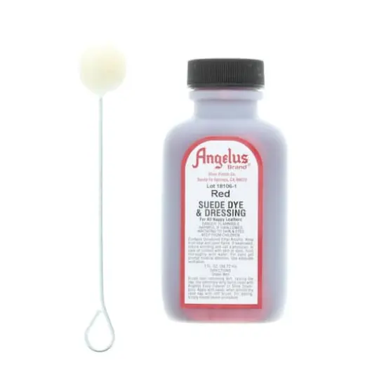 Angelus&reg; Suede Dye Red {1}