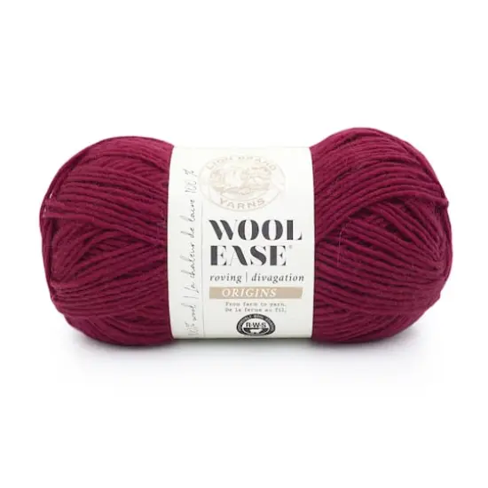 Lion Brand&reg; Wool-Ease&reg; Roving Origins Yarn Mulberry {1}