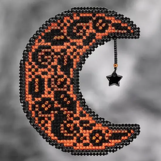 Mill Hill&reg; Autumn Harvest Enchanted Moon Counted Cross Stitch Kit {4}