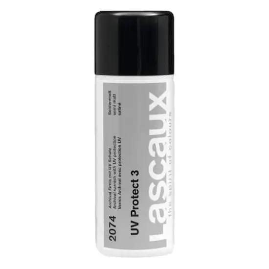 Lascaux Semi Matt UV Protect 3 Fixative, 400mL {1}