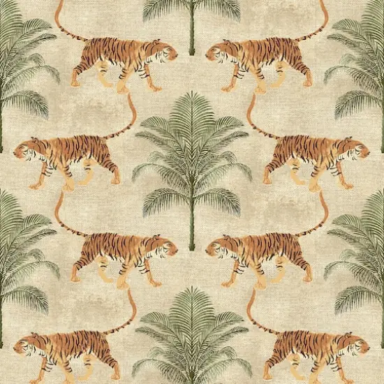 Tommy Bahama&reg; Tiger and Tree Peel & Stick Wallpaper Hemp {1}