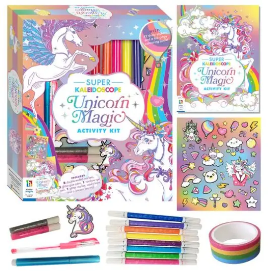 Hinkler Super Kaleidoscope Unicorn Magic Activity Kit {3}