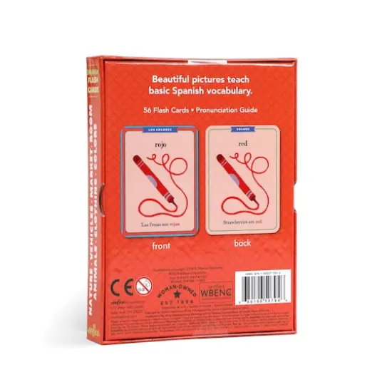 eeBoo Kids Spanish Vocabulary Flash Cards {5}