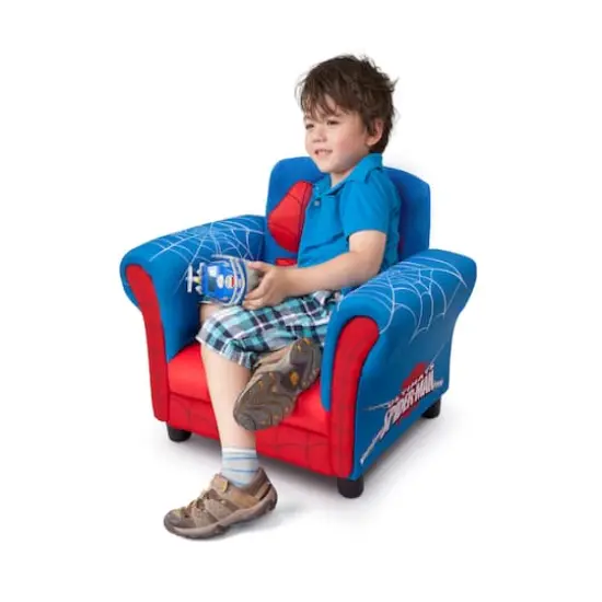 Delta Children Spider-Man Upholstered Chair {4}