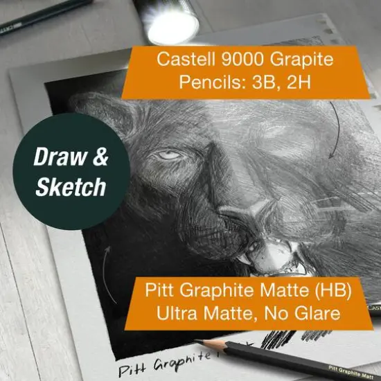 Faber-Castell&reg; Dry Mediums Art & Graphic Try It Box Set {9}