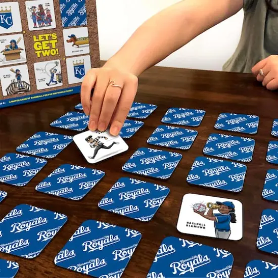 Major League Baseball Licensed Memory Match Game Kansas City Royals {6}