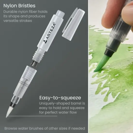 Arteza&reg; Earth Colors Watercolor Half Pan Set {6}