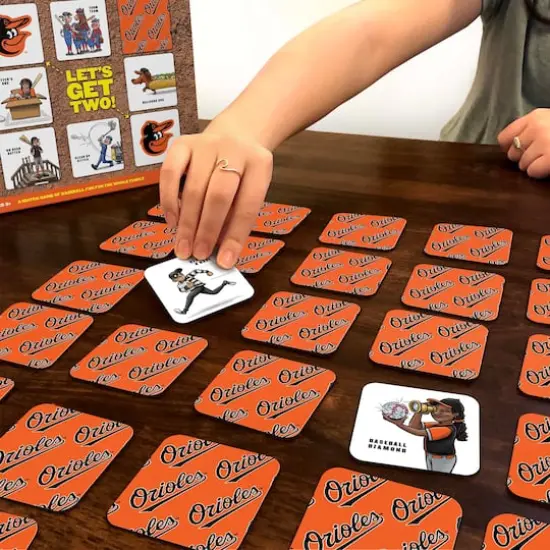 Major League Baseball Licensed Memory Match Game Baltimore Orioles {6}