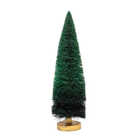Hello Honey&reg; 16.5" Green Ombre Sisal Bottle Brush Tree with Wood Base {1}