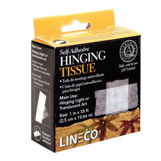Lineco&reg; Self-Adhesive Hinging Tissue {3}