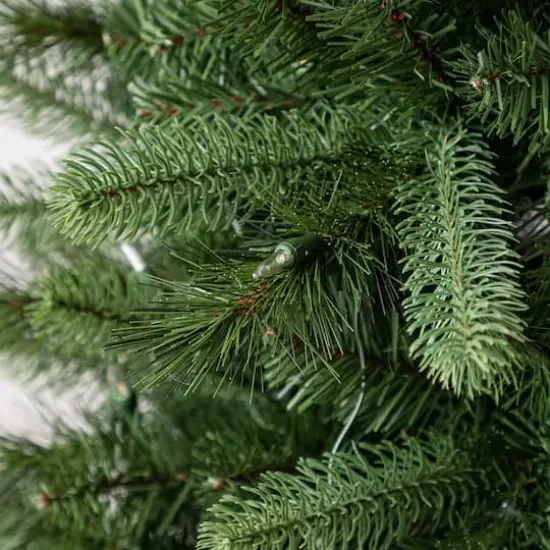 9ft. Pre-Lit Rothwell Slim Artificial Christmas Tree, Warm White LED Lights by Ashland&reg;  {4}