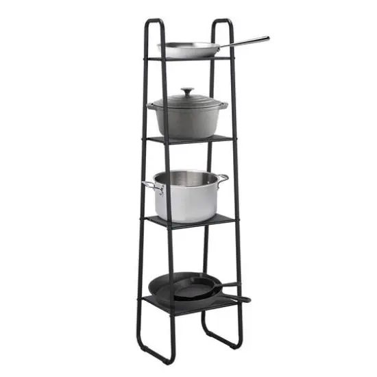 SunnyPoint 4-Tier Tower Rack Black {2}
