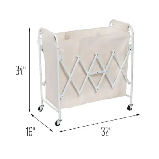 Honey Can Do Natural Collapsible Accordion Triple Sorter {6}