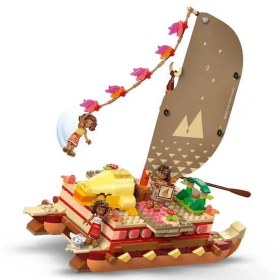 LEGO&reg; Disney Moana&rsquo;s Adventure Canoe Fantasy Toy Model Kit 43270 {7}