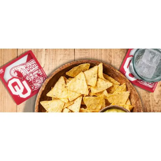 College Team 3D Logo Series Coasters, 2ct. Oklahoma Sooners {4}