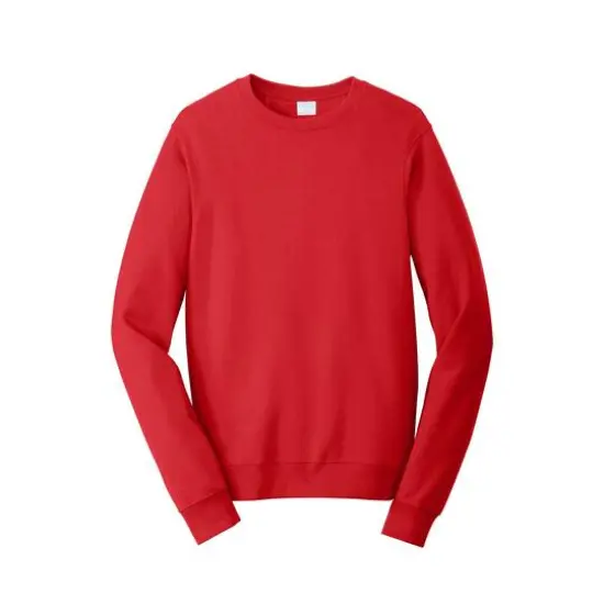 Port & Company&reg; Fan Favorite&trade; Fleece Crewneck Sweatshirt White {2}